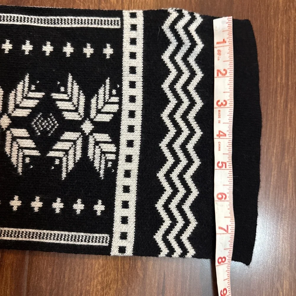 TALBOTS Lambswool Blend Holiday Scarf